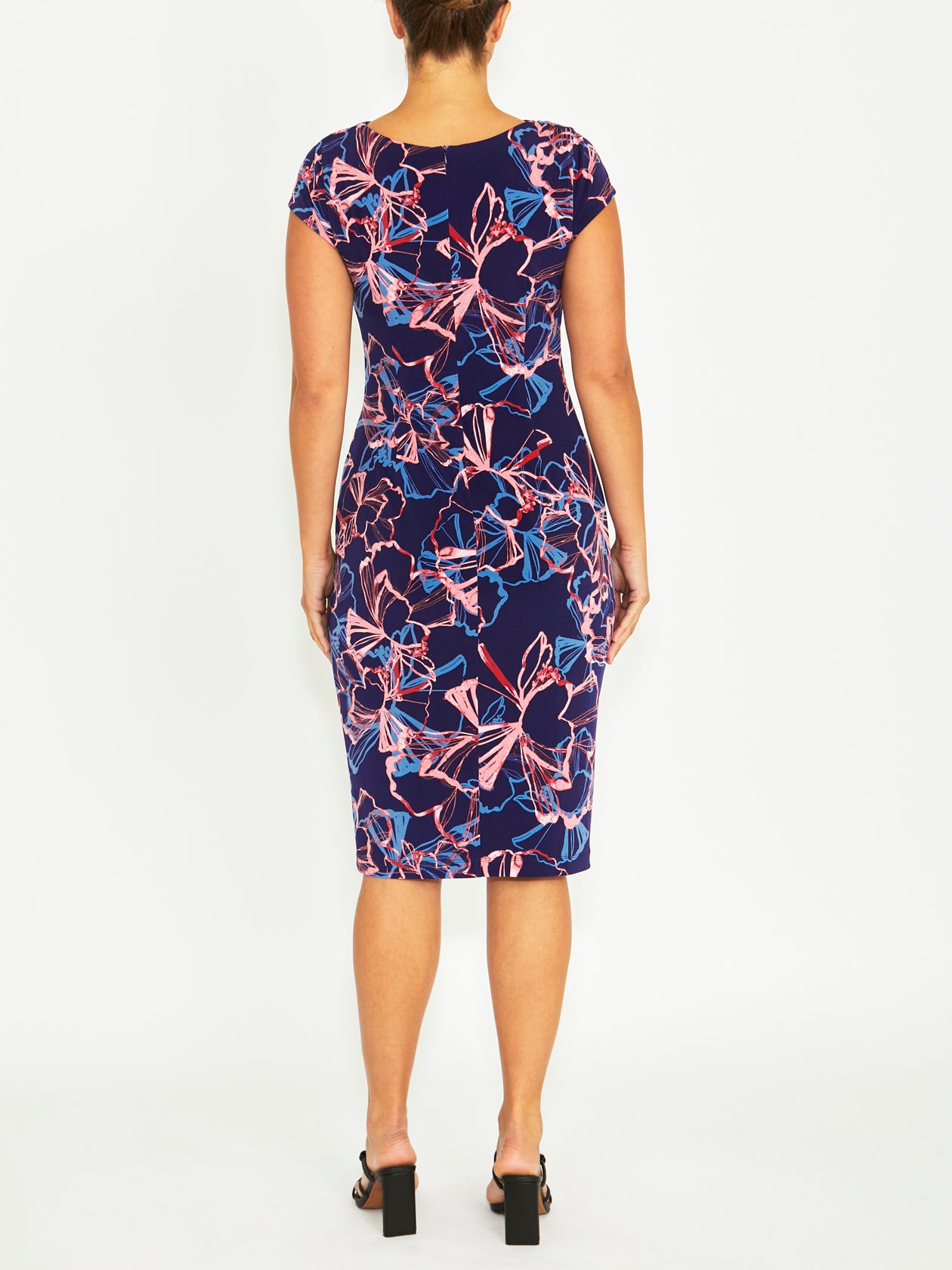 Aurora Blue Opal Jersey Dress