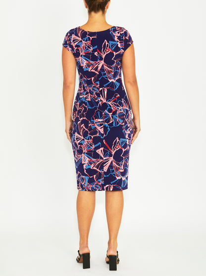 Aurora Blue Opal Jersey Dress