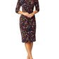 Celia Printed Jersey Dress