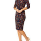 Celia Printed Jersey Dress