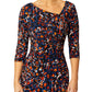 Celia Printed Jersey Dress