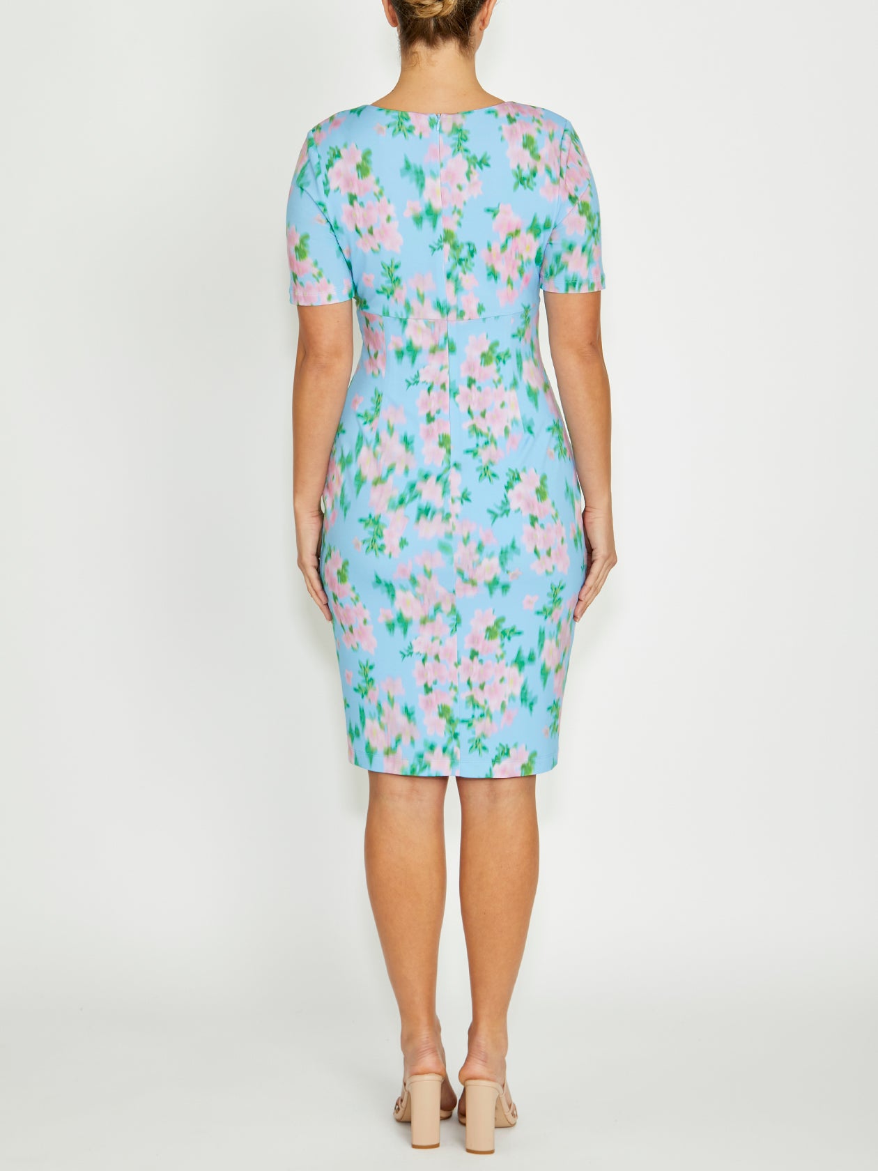 Emelynn Floral Haze Jersey Dress