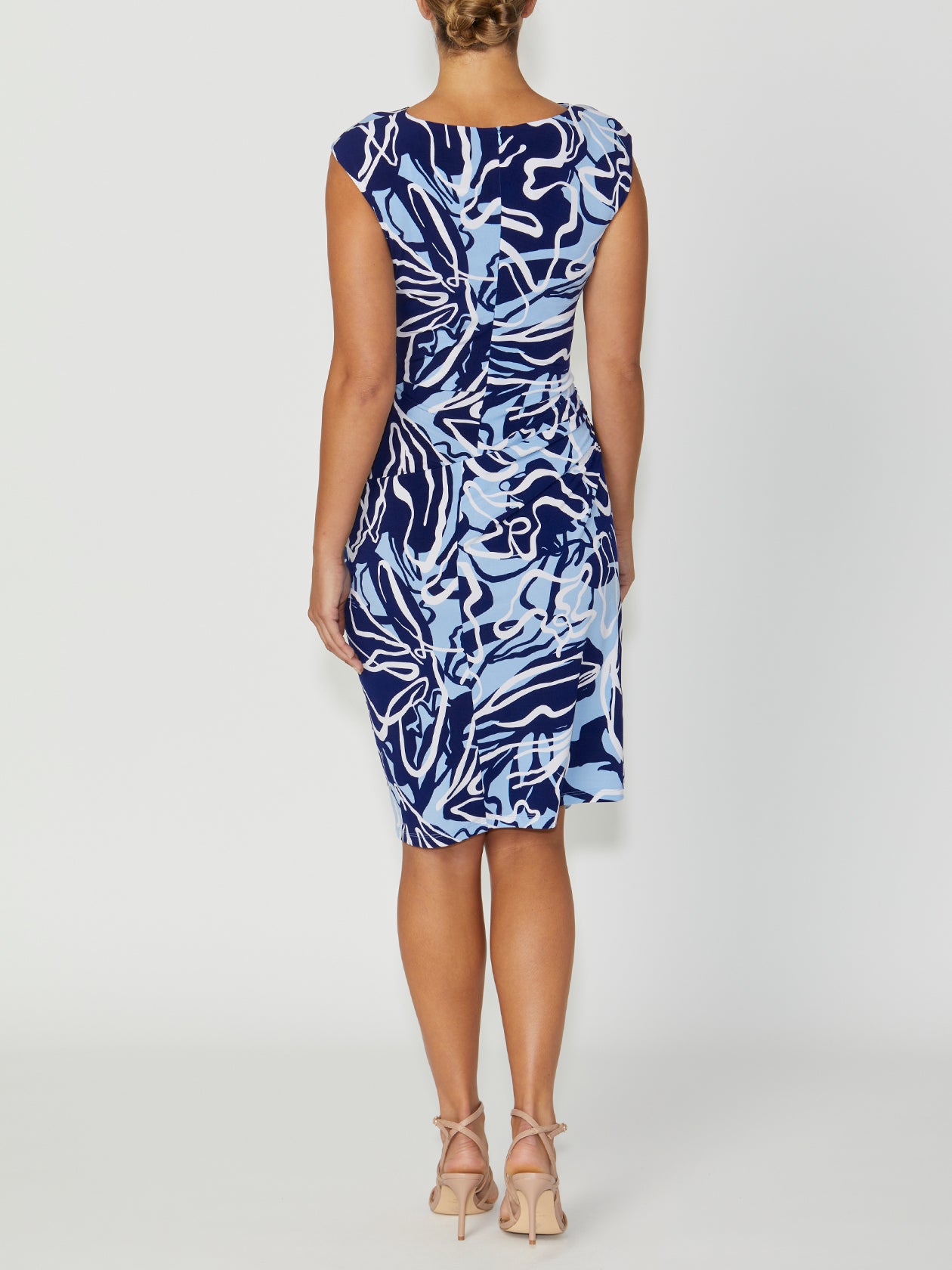 Women's Jersey Dress in Blue | Loren