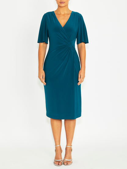 Philly Teal Jersey Dress