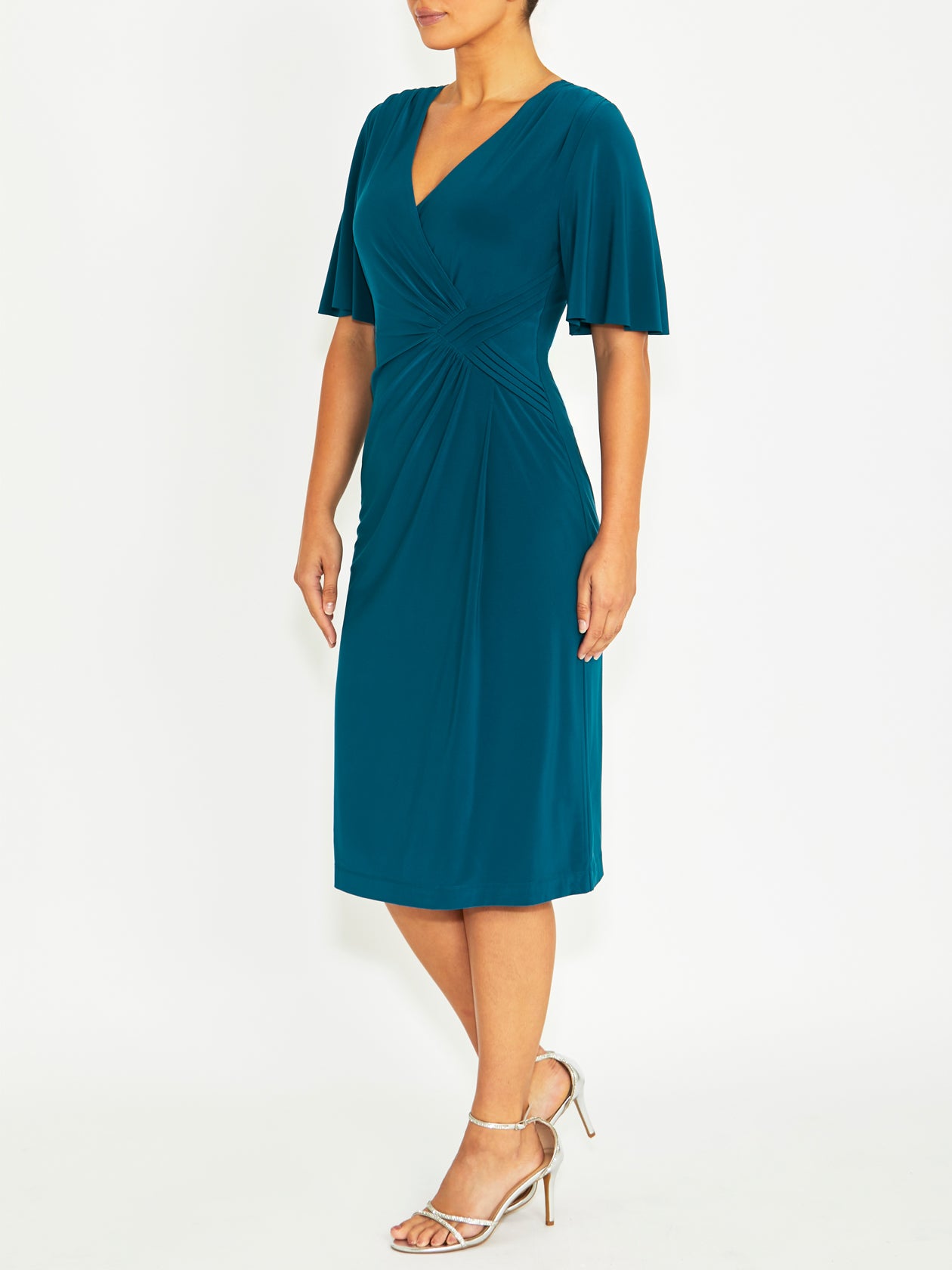 Philly Teal Jersey Dress