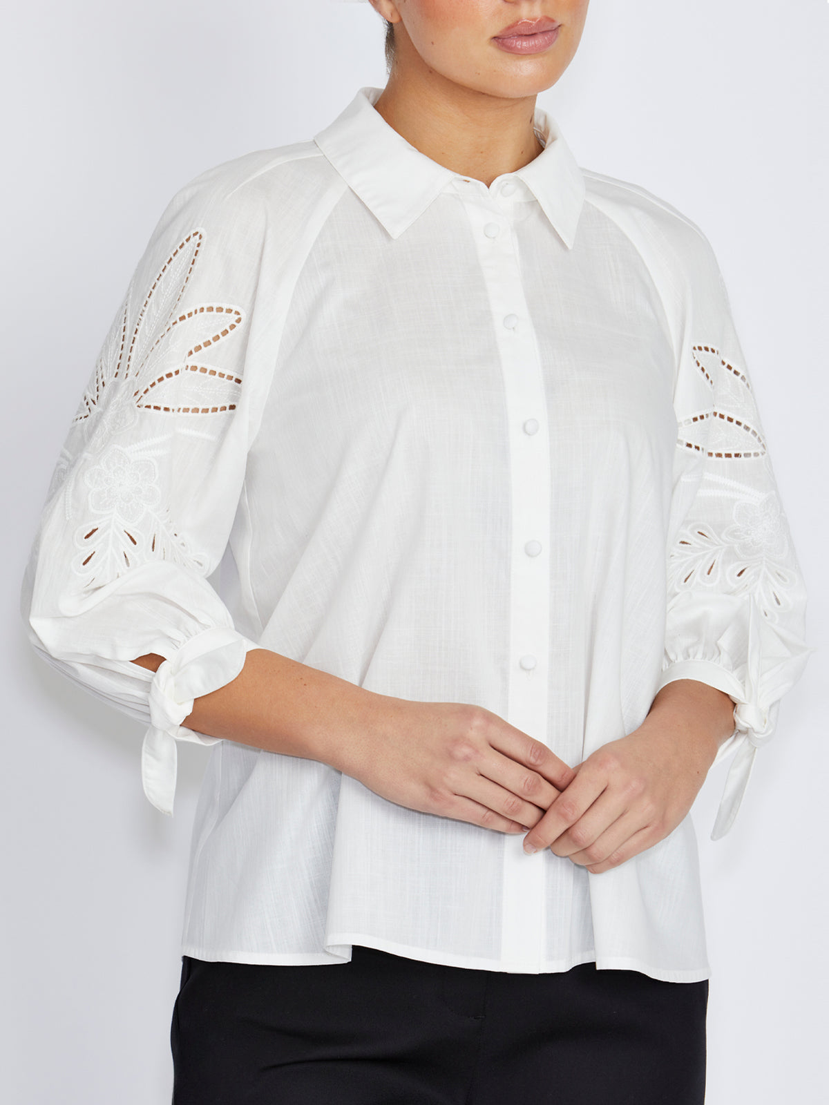 Roberta Ivory Blouse