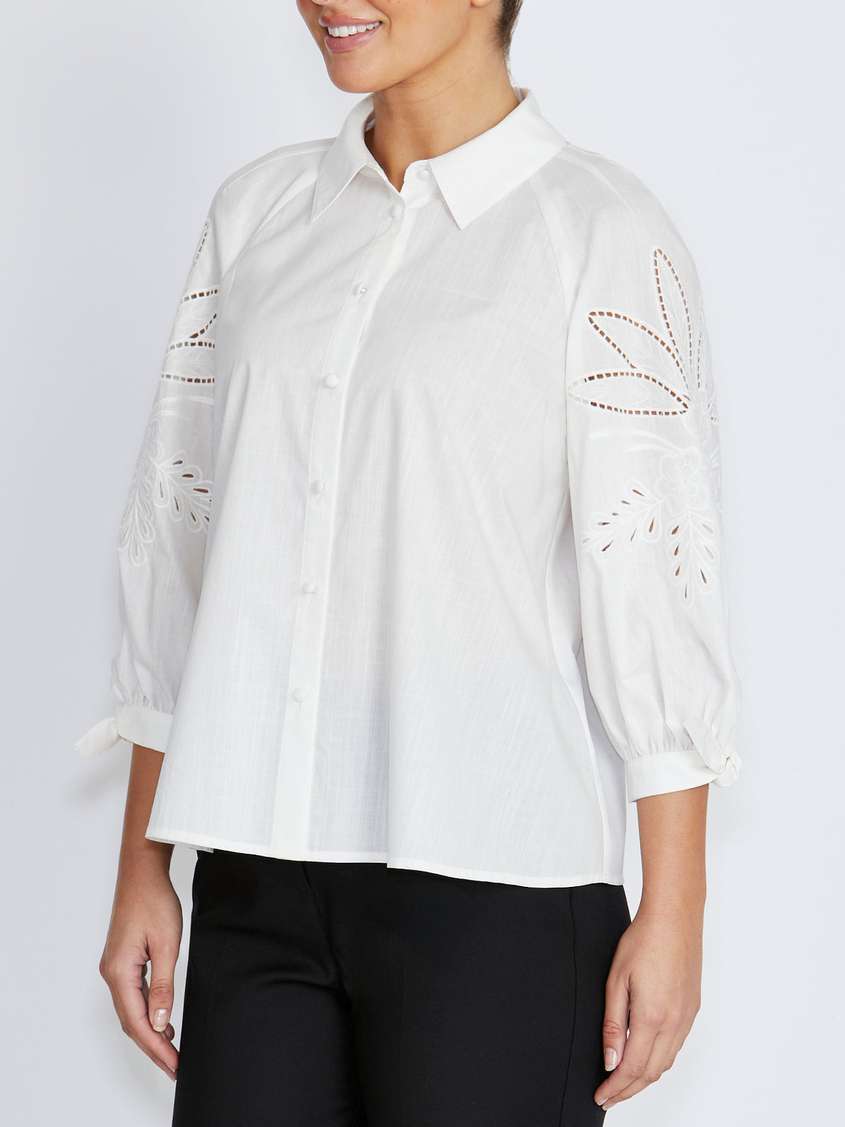 Roberta Ivory Blouse