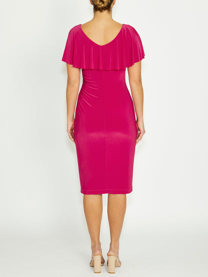 Marisa Cerise Jersey Dress
