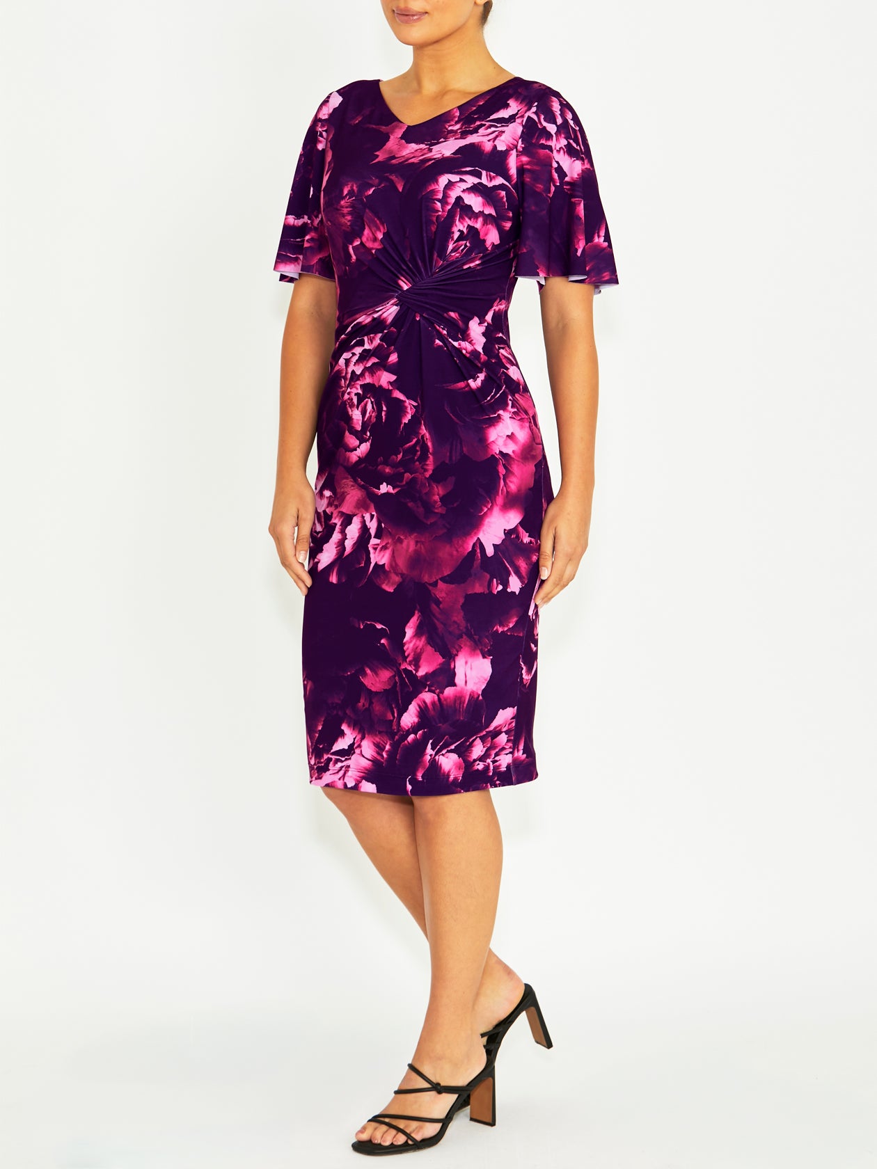 Verai Fuchsia Rose Jersey Dress