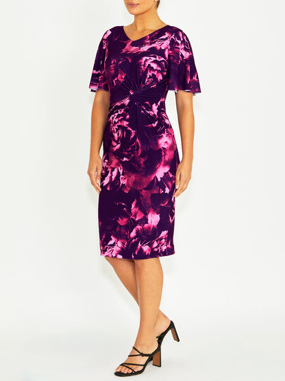 Verai Fuchsia Rose Jersey Dress