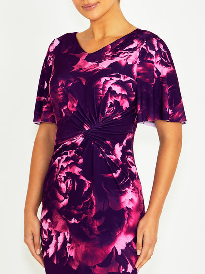 Verai Fuchsia Rose Jersey Dress