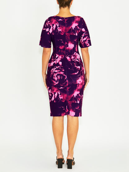 Verai Fuchsia Rose Jersey Dress