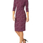 Verona Berry Confetti Jersey Dress