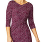 Verona Berry Confetti Jersey Dress