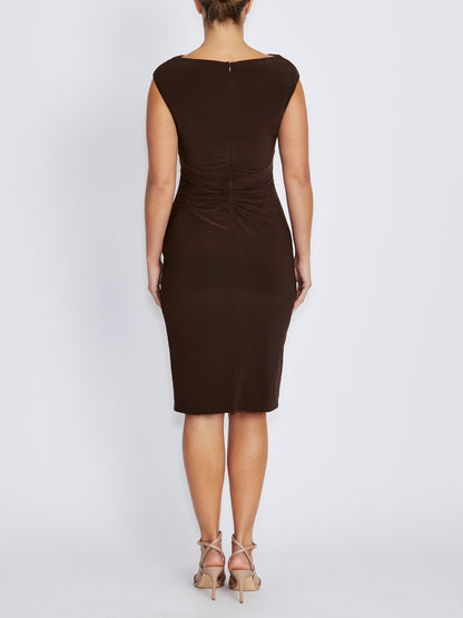 Anastasia Brown Dress