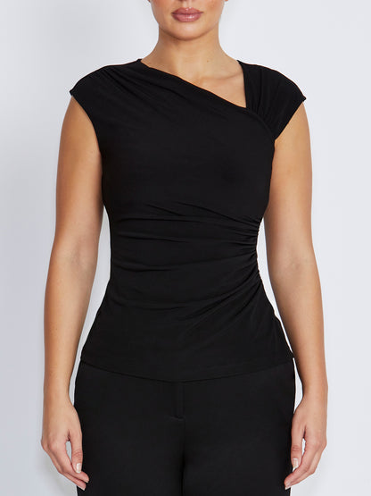 Chloe Black Jersey Top