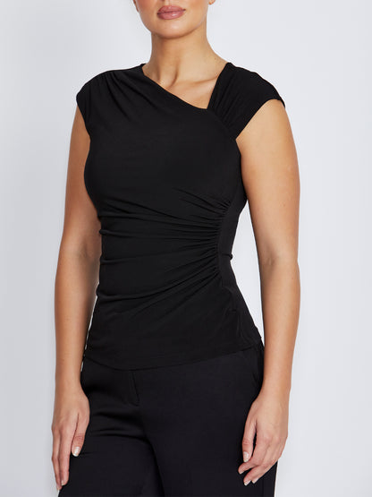 Chloe Black Jersey Top