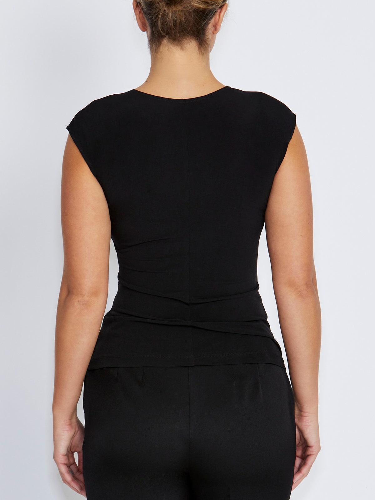 Chloe Black Jersey Top