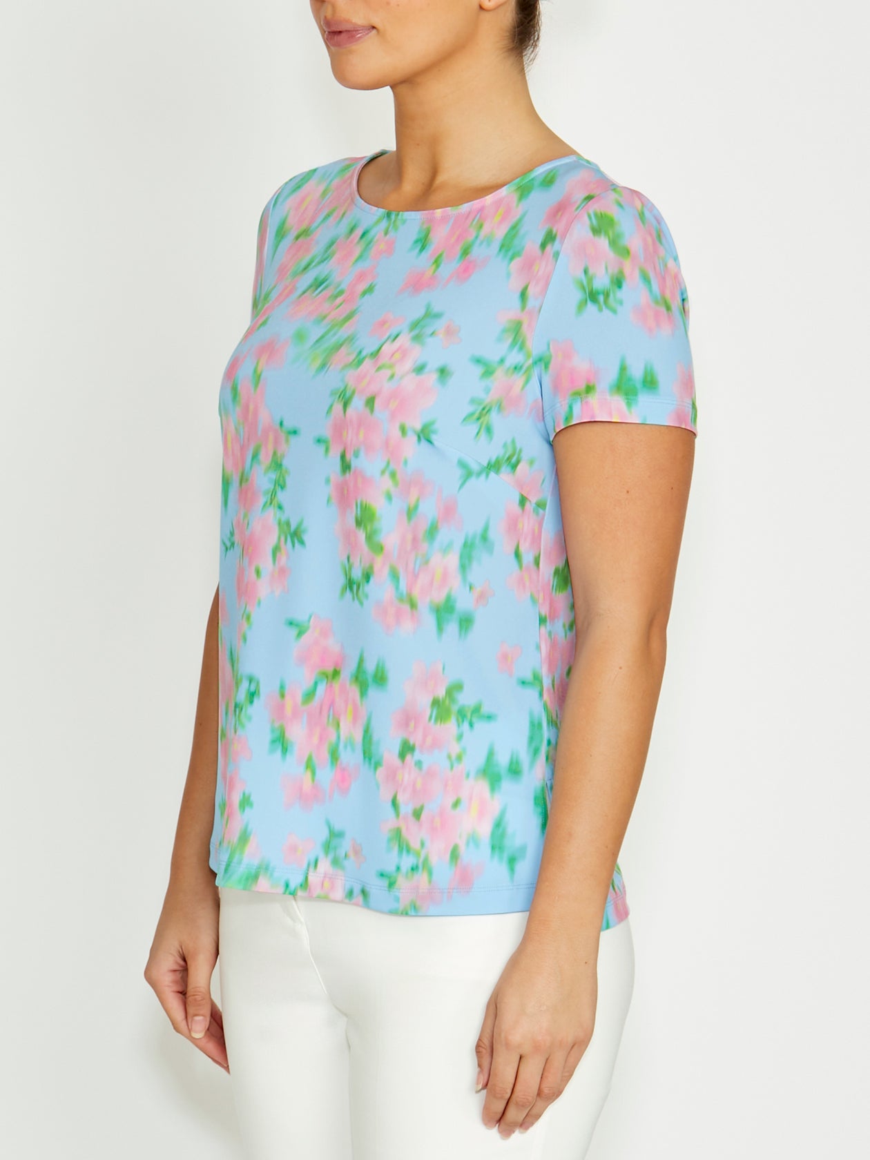 Remy Floral Haze Jersey Top