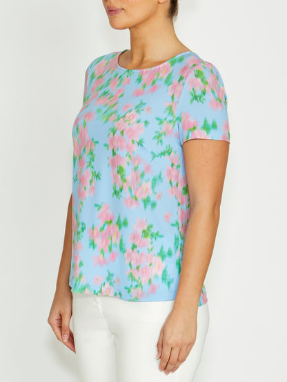 Remy Floral Haze Jersey Top