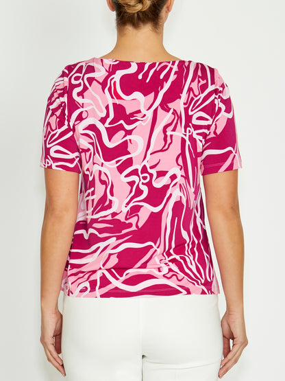 Renee Waterline Jersey Top