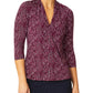 Cora Berry Confetti Jersey Top