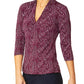 Cora Berry Confetti Jersey Top