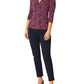 Cora Berry Confetti Jersey Top