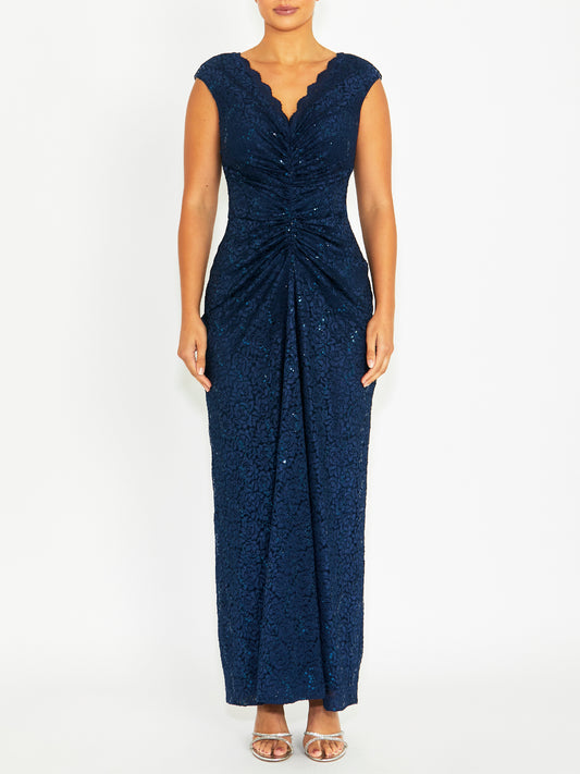 Women's Designer Dresses Australia | Anthea Crawford | "Color_Navy" Women's Designer Dresses Australia | Anthea Crawford | "Color_Navy"
