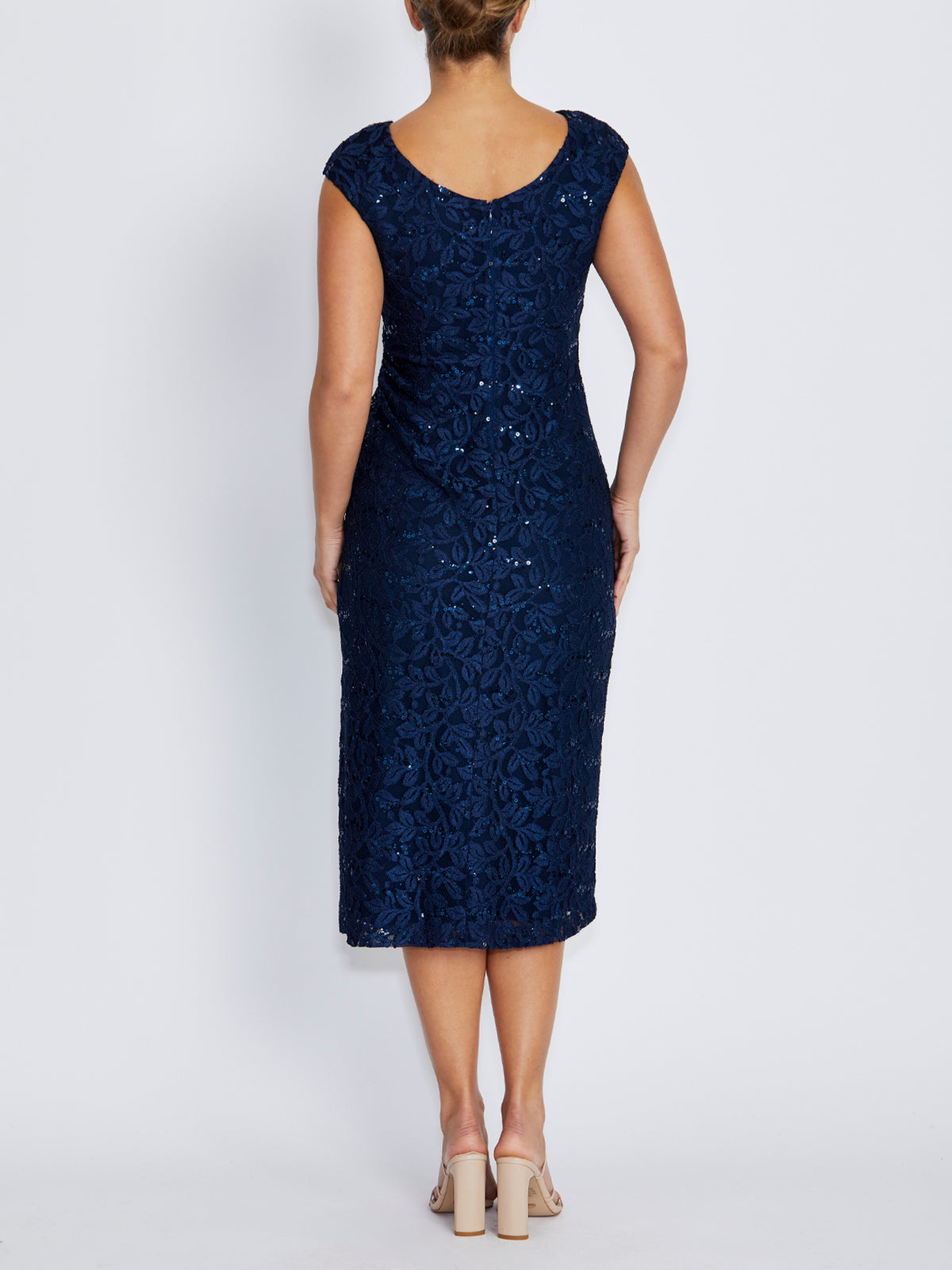Harriet Navy Lace Dress