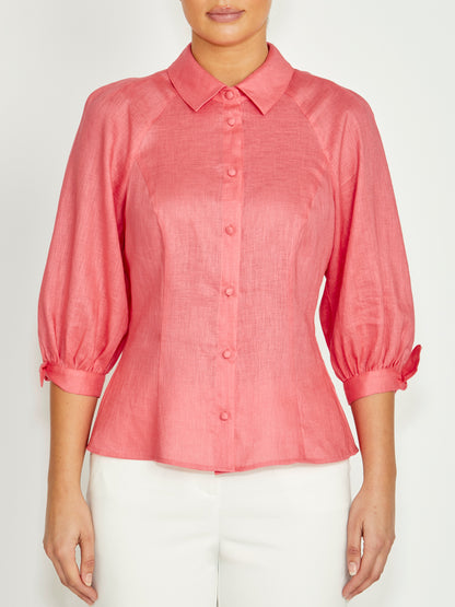 Roberta Coral Blouse