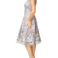 Ophelia Silver A-Line Dress