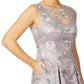 Ophelia Silver A-Line Dress