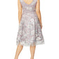 Ophelia Silver A-Line Dress