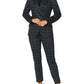 Anna Blue Check Ponti Pant