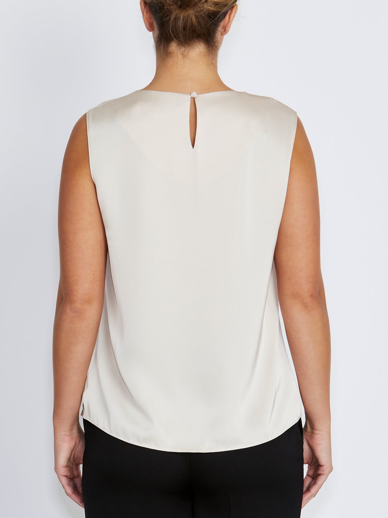Amity Champagne Satin Top