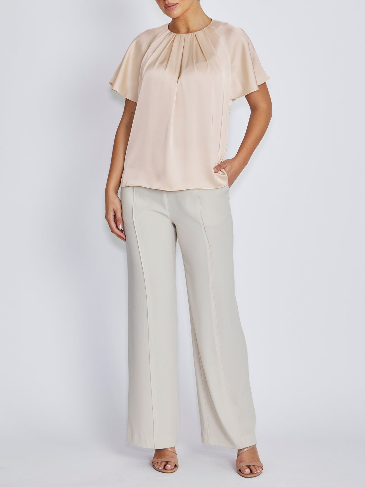 Aldina Ivory Blouse