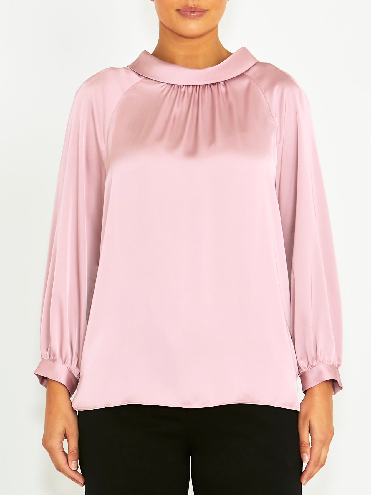 Evelyn Mauve Top