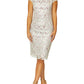 Venetia Pearl Sequin Lace Dress