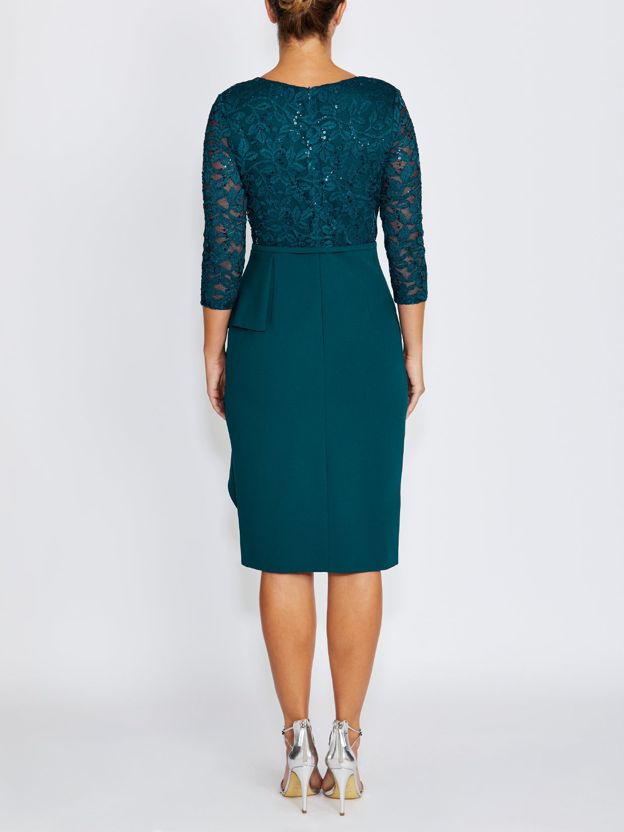 Lyndal Dark Teal Dress