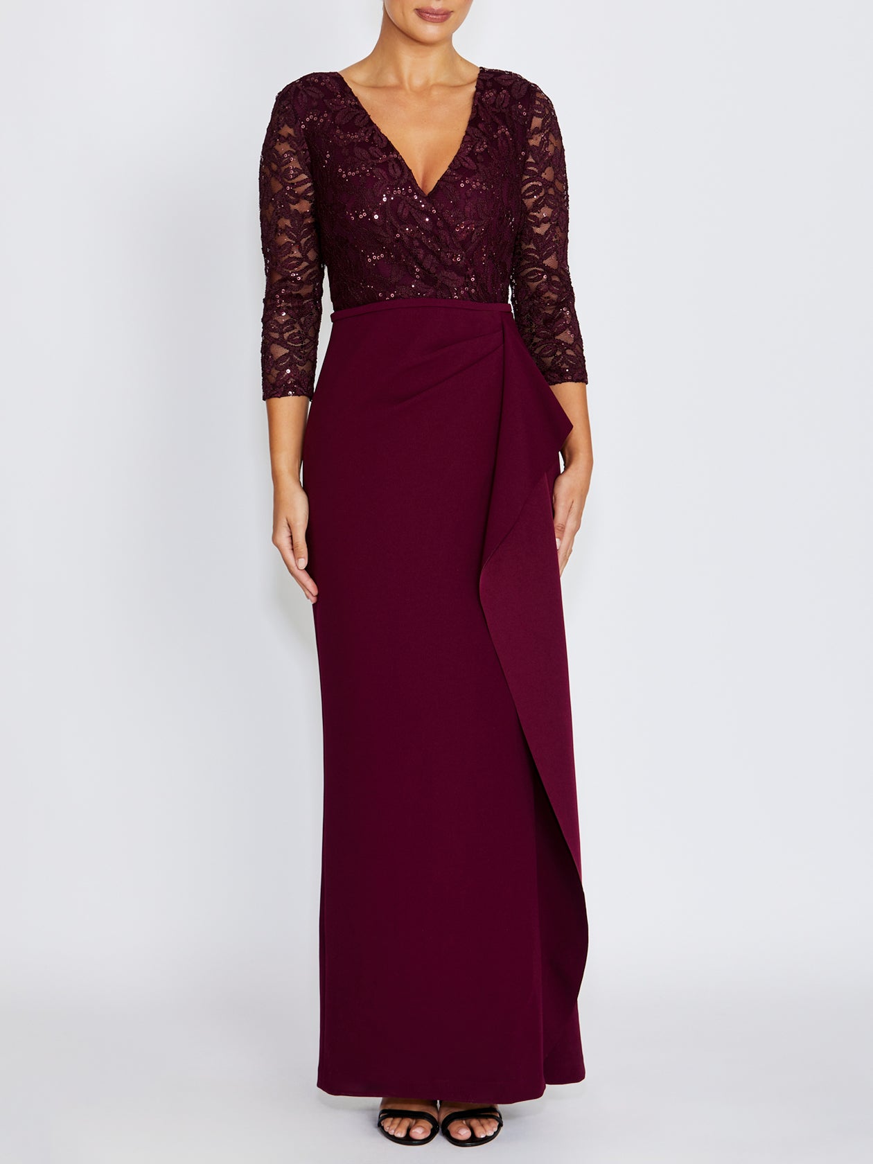 Lyndal Wine Gown