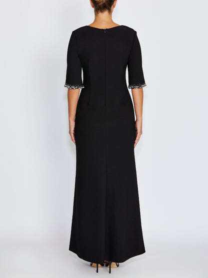 Avila Black Gown