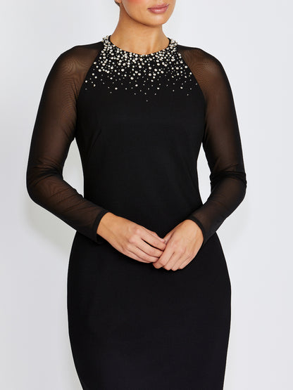 Marbella Black Dress