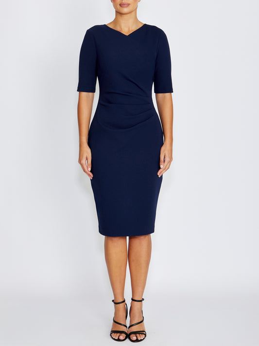 Reya Navy Dress