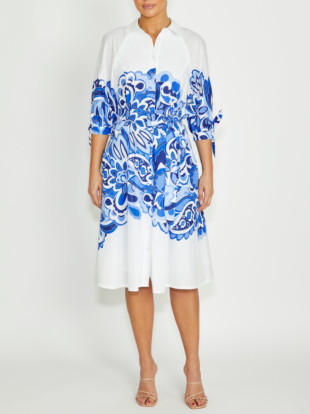 Roberta Cotton Shirtdress