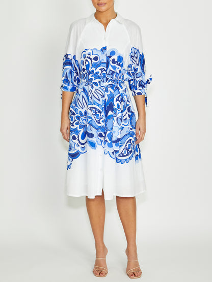 Roberta Cotton Shirtdress