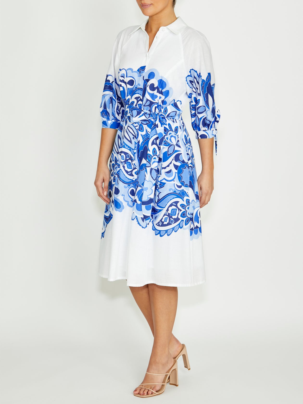 Roberta Cotton Shirtdress
