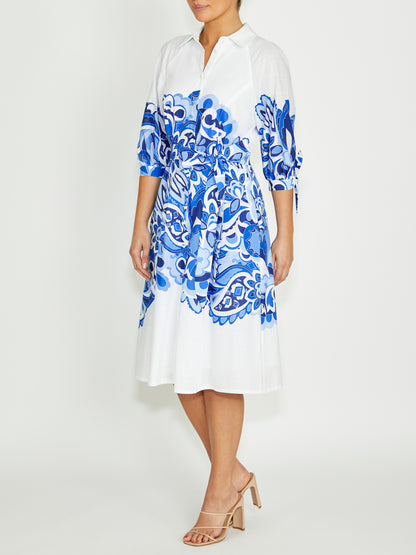Roberta Cotton Shirtdress