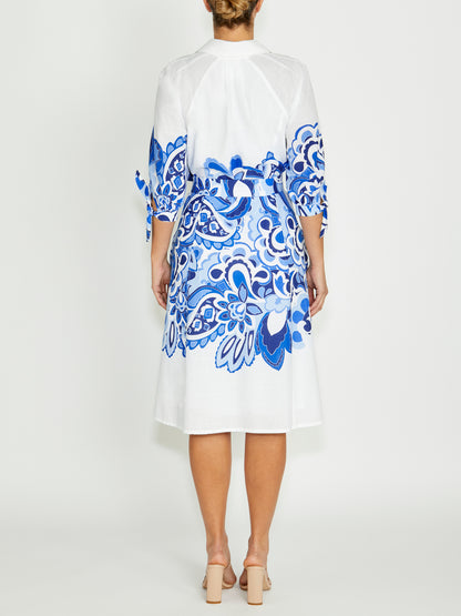 Roberta Cotton Shirtdress