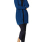 Blanca Blue Ribbed Cardigan